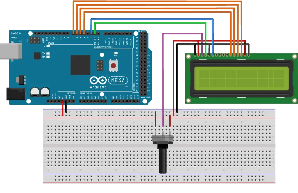 conectar lcd 16x2 a arduino