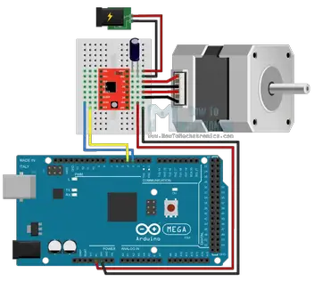 How To Control Stepper Motor with A4988 Driver and