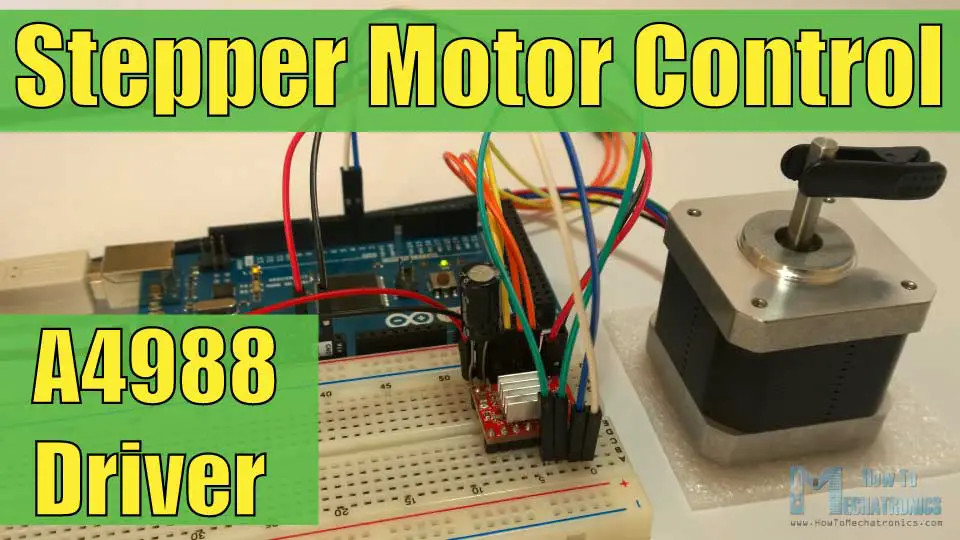 How to drive a stepper motor- simplified beginner's guide with