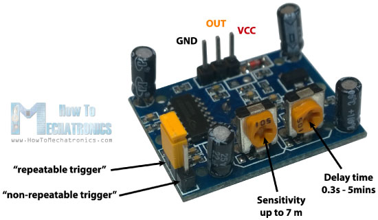 PIR Sensor Pinout