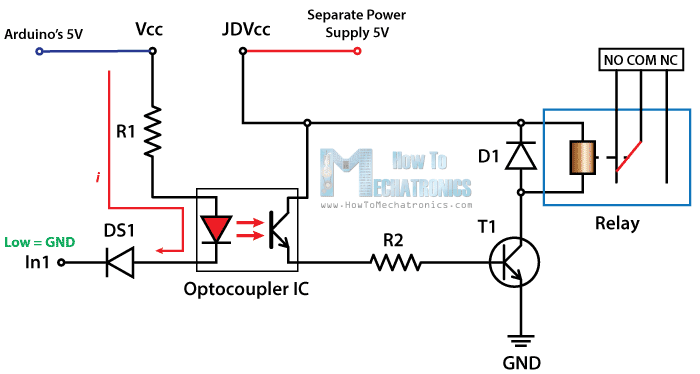 Arduino Relay Tutorial Control High Voltage Devices With Arduino