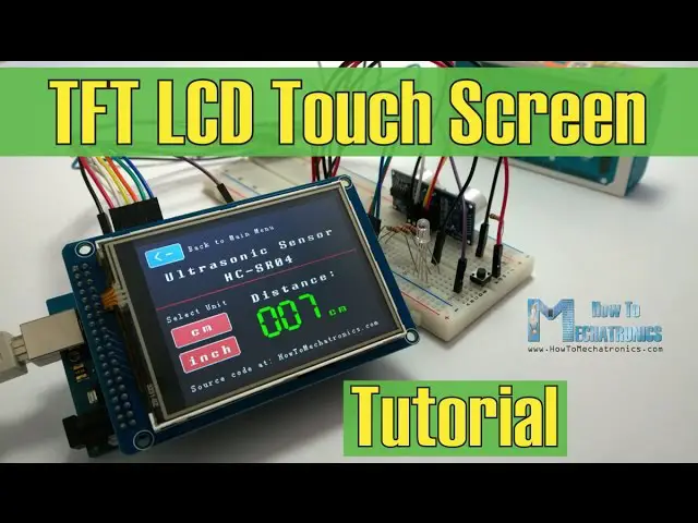Arduino TFT LCD Touch Screen Tutorial