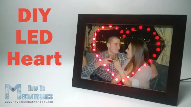 DIY-LED-Heart-Photo-Frame-Arduino-Project