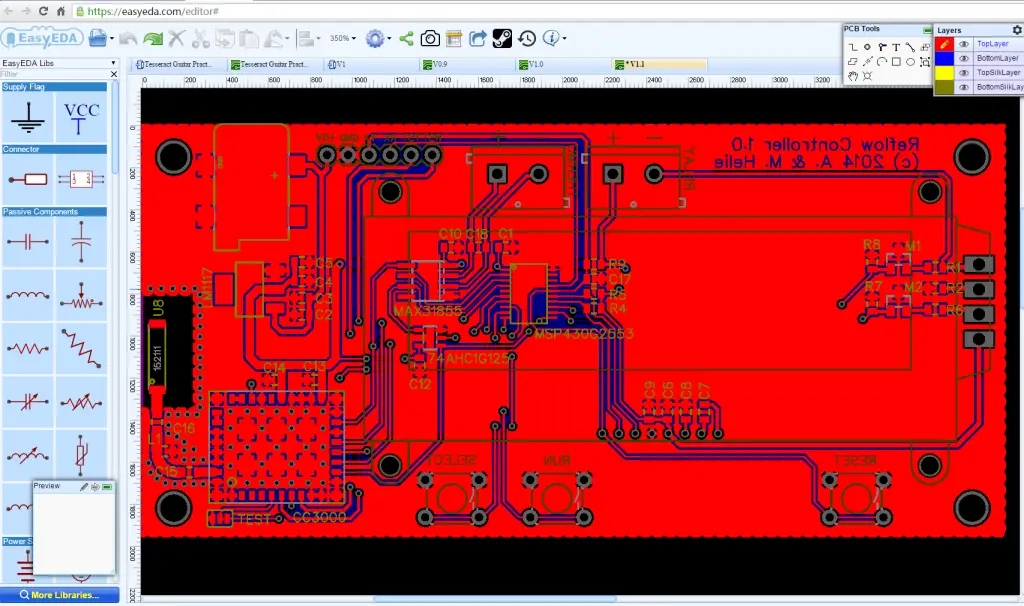 Circuit Simulator And PCB Design Software - EasyEDA - How To Mechatronics