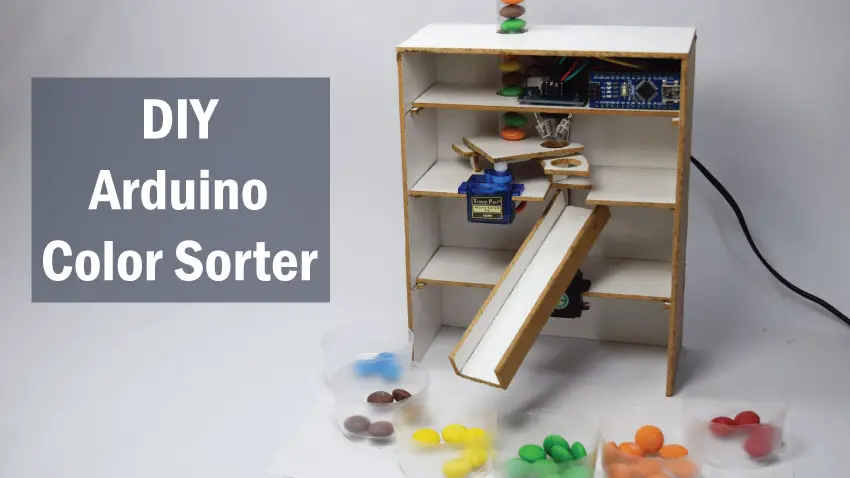 Arduino Color Sorter Project - Color Sorting Machine