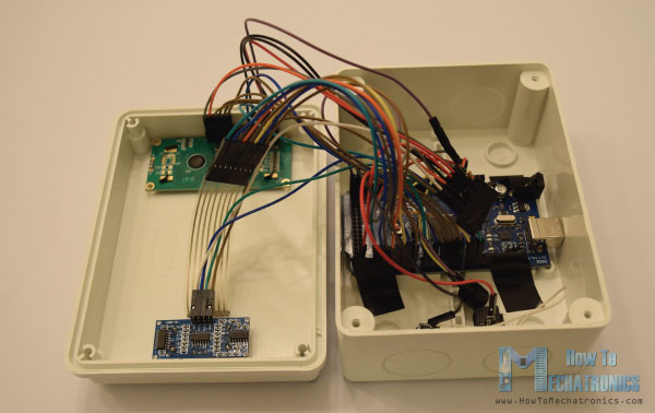 Arduino Alarm System Plastic Box