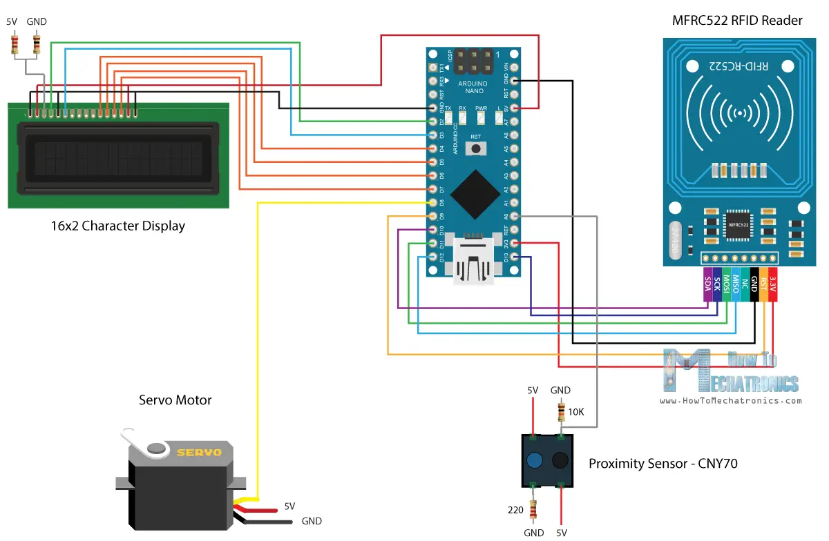 Rfid rc522 схема