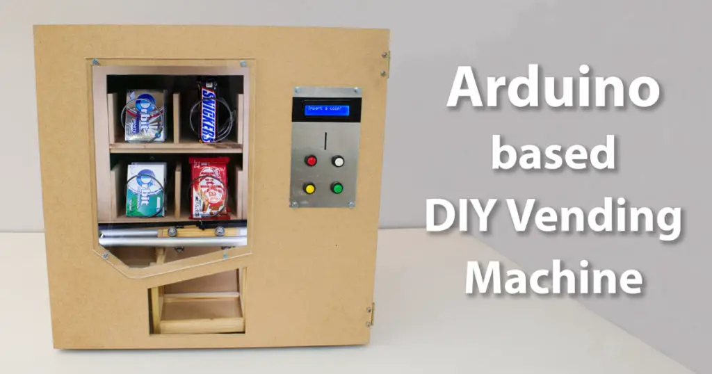 DIY Vending Machine - Arduino based Mechatronics Project Featured