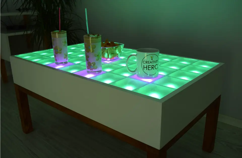 Creativity Hero Interactive-LED-coffe-table