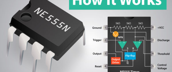 555 Timer IC - Working Principle, Block Diagram, Circuit Schematics