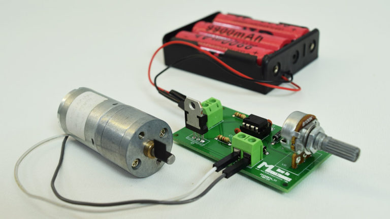 555 Timer PWM DC Motor Speed Controller - How To Mechatronics