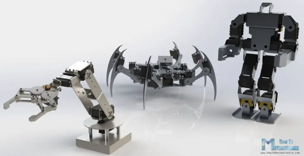 Robotic Arm Hexapod Humanoid Robot
