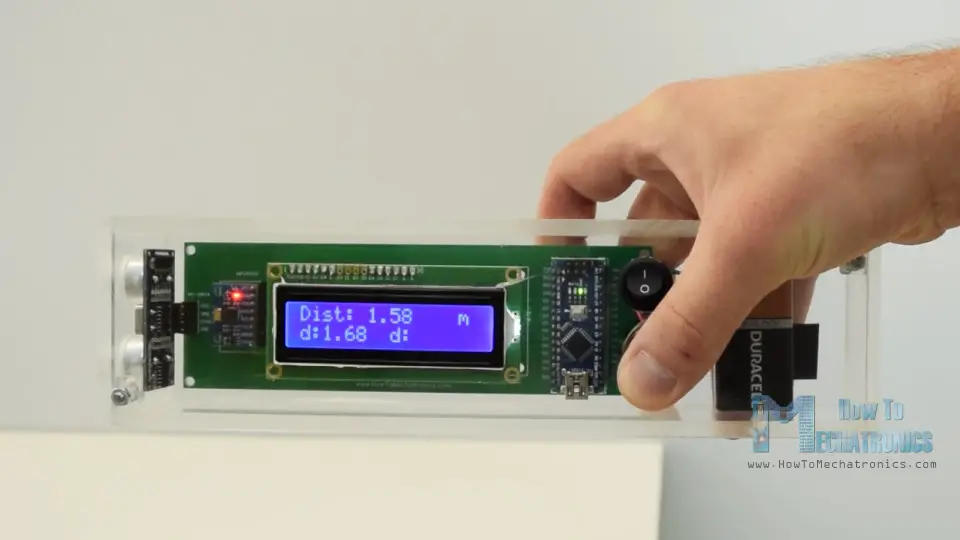 Arduino Range Measurer - distance to the nearest object