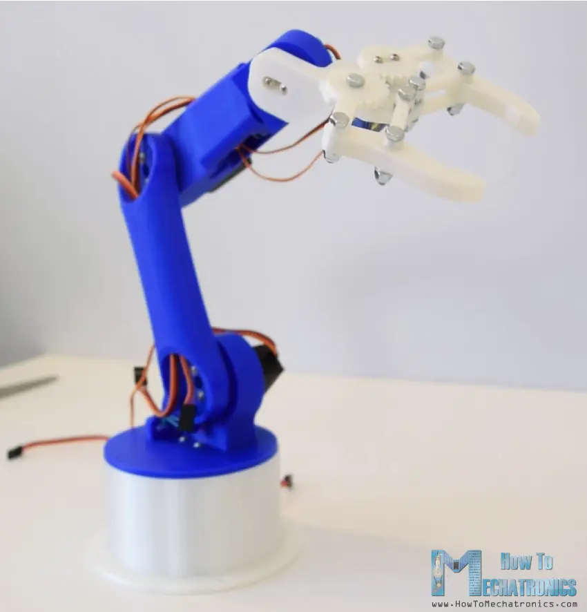 Arduino robot arm store bluetooth