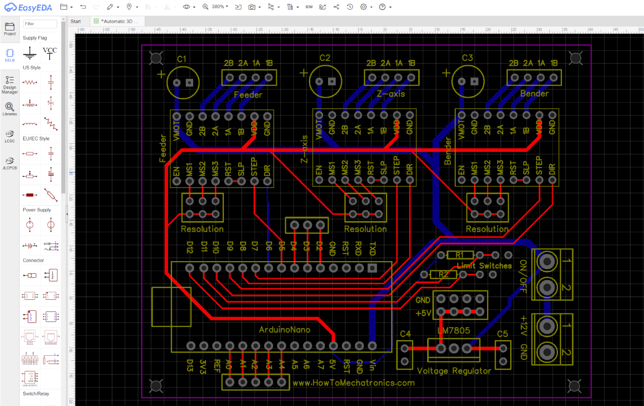 Arduino 3D Wire Bending Machine How To Mechatronics