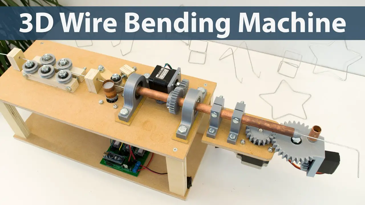3D Wire Bending Machine - How To