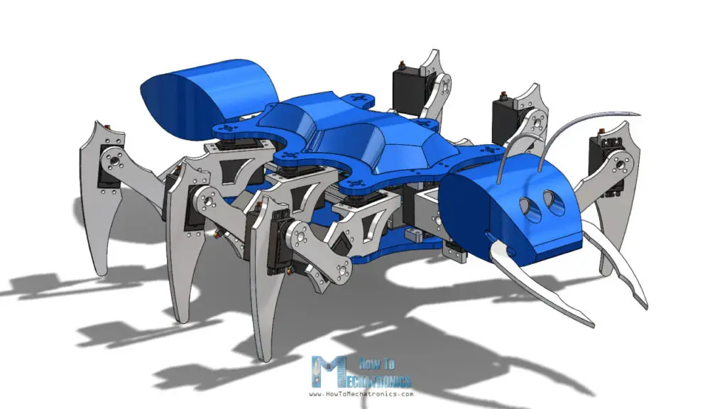 Mô hình Hexapod 3D