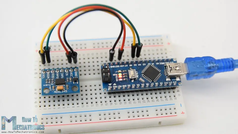 Arduino and ADXL345 Accelerometer Tutorial