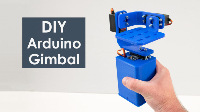 DIY Arduino Gimbal - Self-Stabilizing Platform