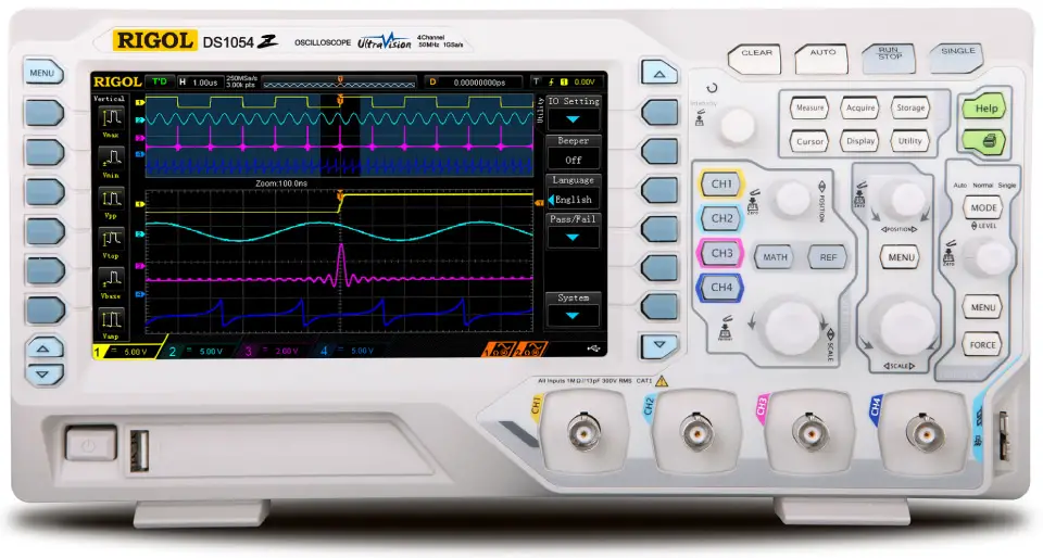 Rigol DS1054Z Oscilloscope - Best Oscilloscope For Beginner 2019