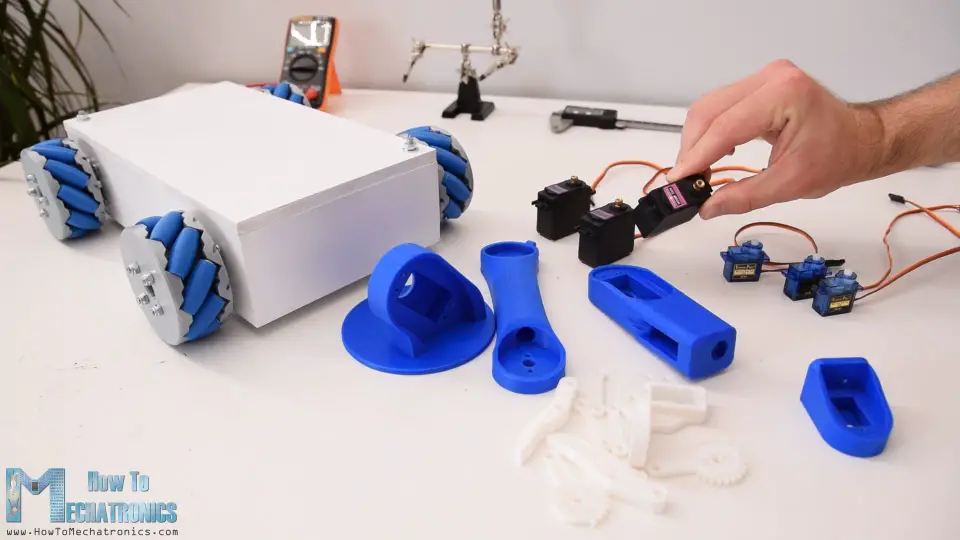 Robotic Arm 3D Printed parts