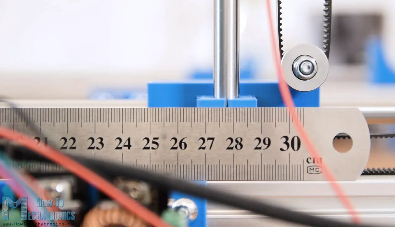 Setting the steps per mm parameter for CNC machine