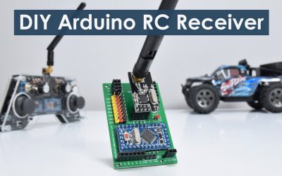 DIY Arduino RC Receiver - Radio Control for RC Models and Arduino Projects