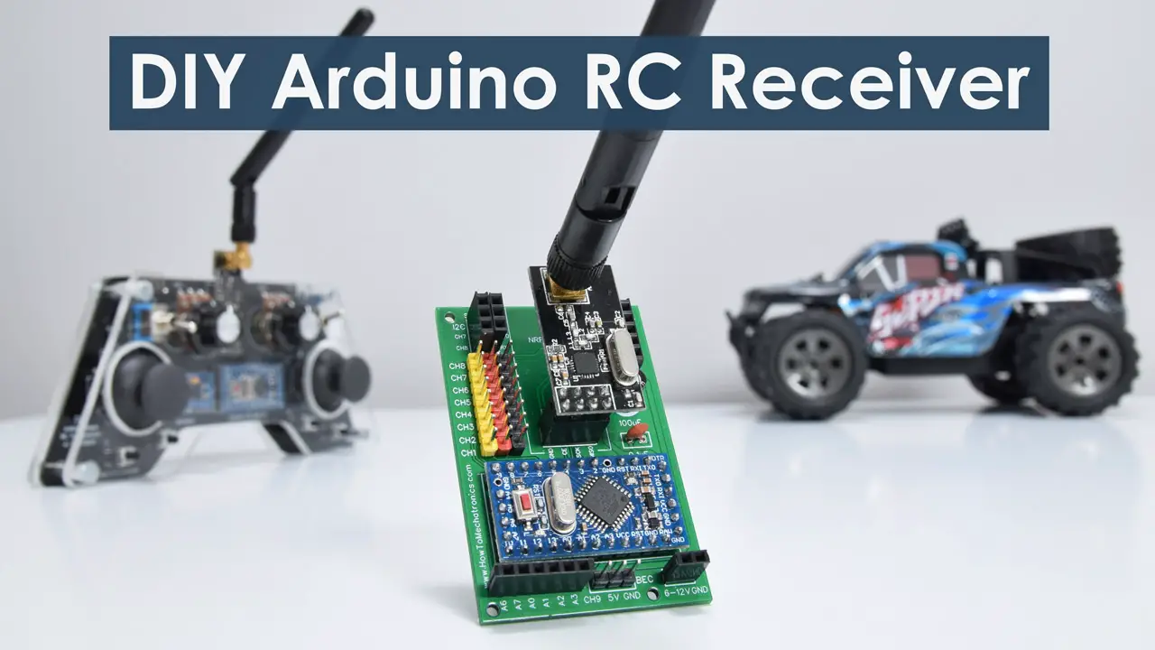 Diy Arduino Rc Receiver For Models And Projects