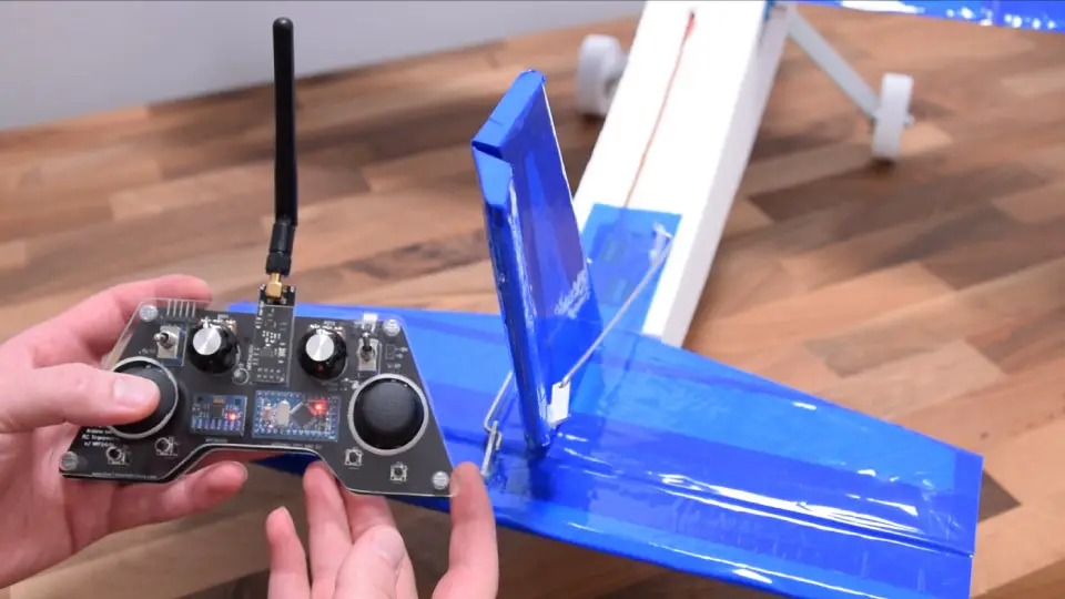 rc plane controller