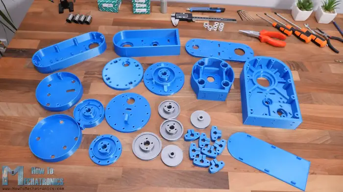 3D Printed SCARA Robot parts