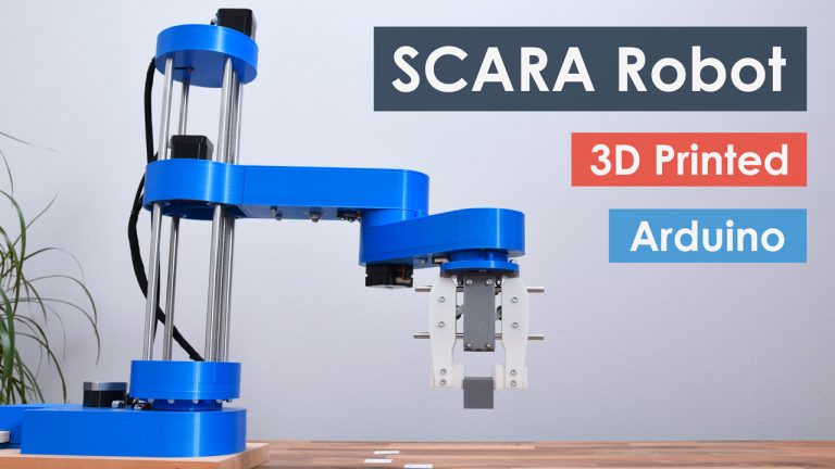 SCARA Robot - How To Build Your Own Arduino Based Robot