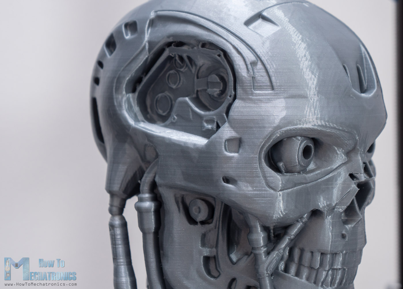 3D Printed Terminator Model - Detailed High Quality Print