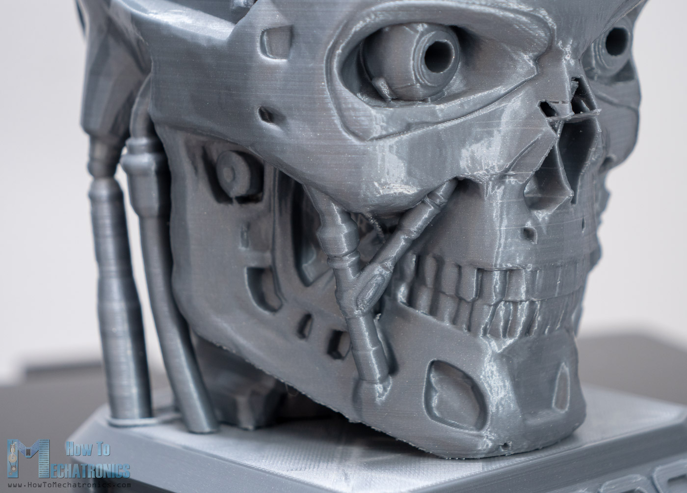 Amazing 3D Printing Details with Creality CR-10 V3 - Terminator Model