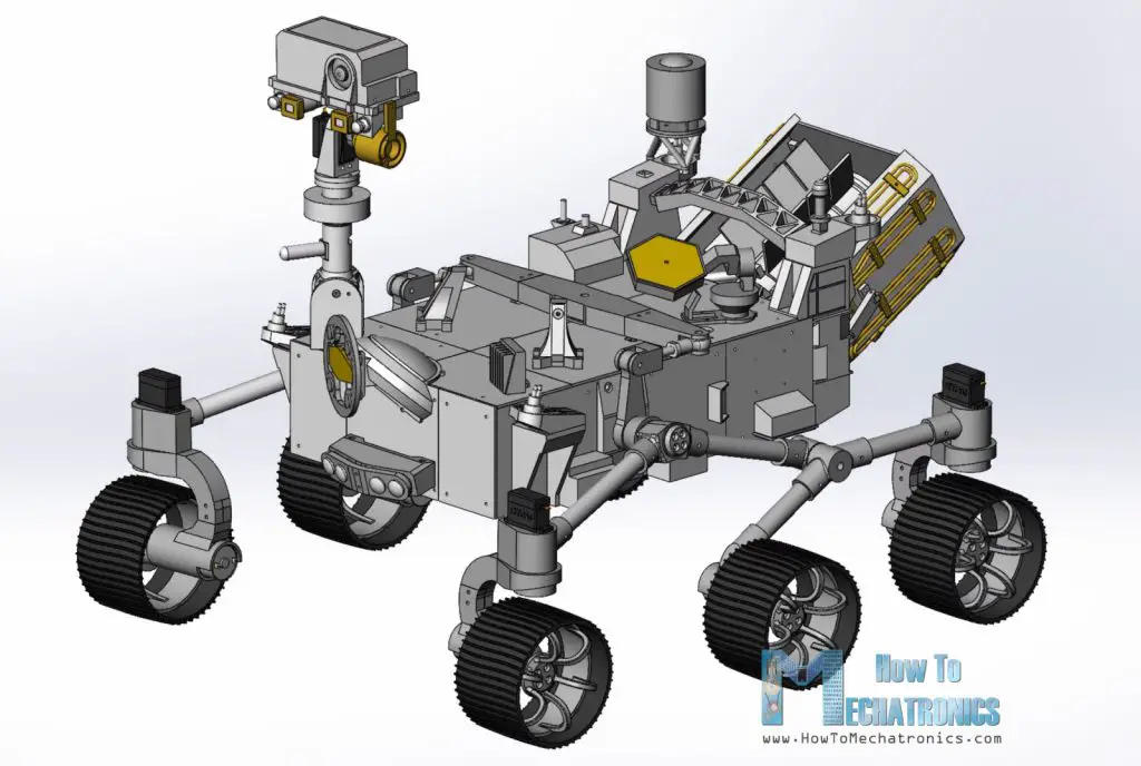 Mars Rover - Solidworks 3D Model