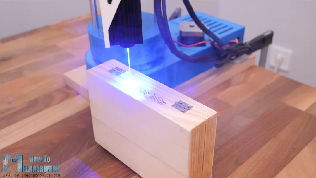 Laser Engraving taller objects with SCARA Robot