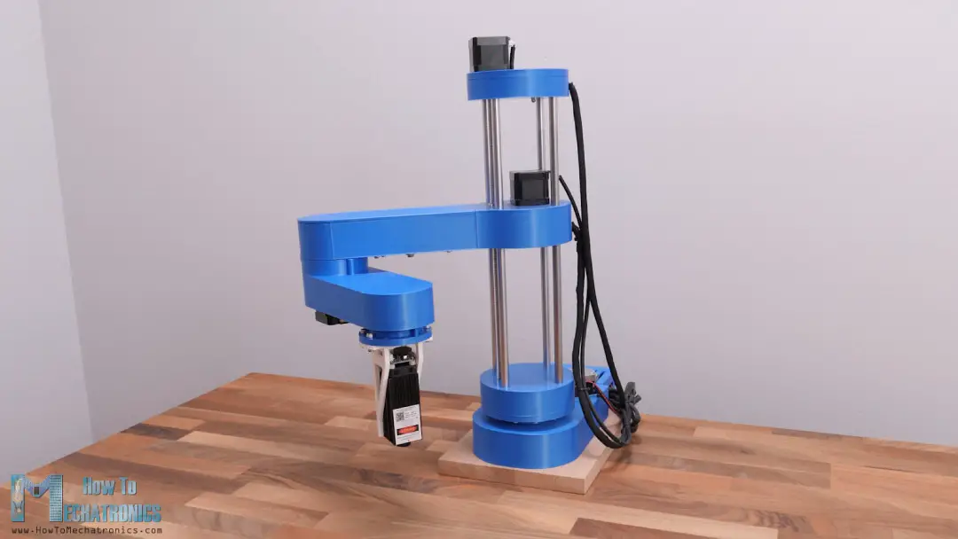 SCARA Robot as laser engraver