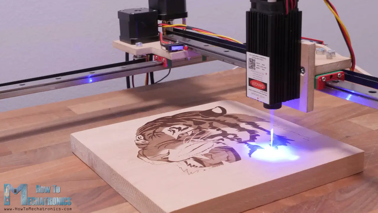 CNC Laser Wood Engraving Machine Projects