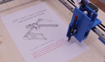 Automatic Drawing & Writing Machine, 3D CAD Model Library