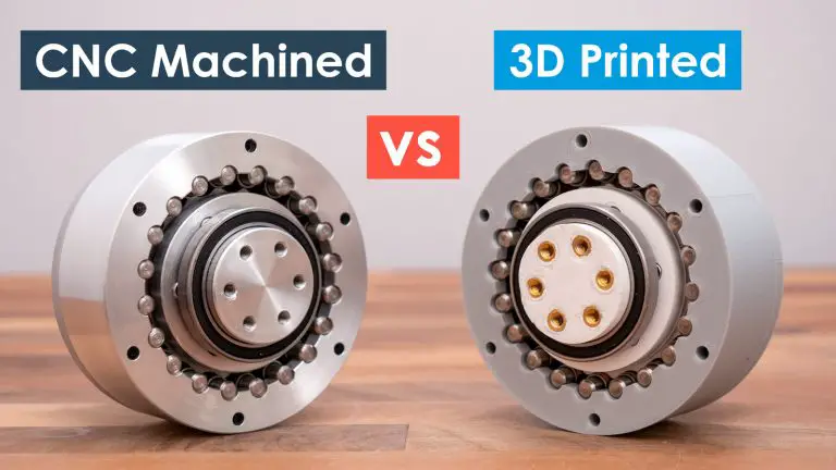 CNC Machined vs 3D Printed Cycloidal Drive