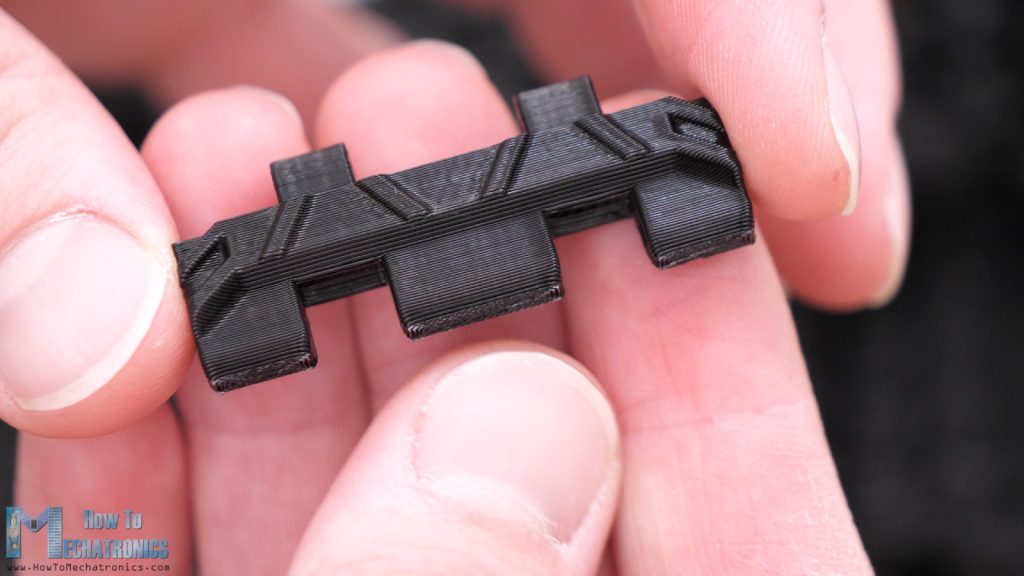 3D printed track link for continuous track system