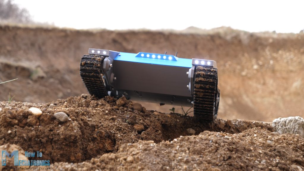 All-terrain 3D Printed Tracked Robot Platform - TANK