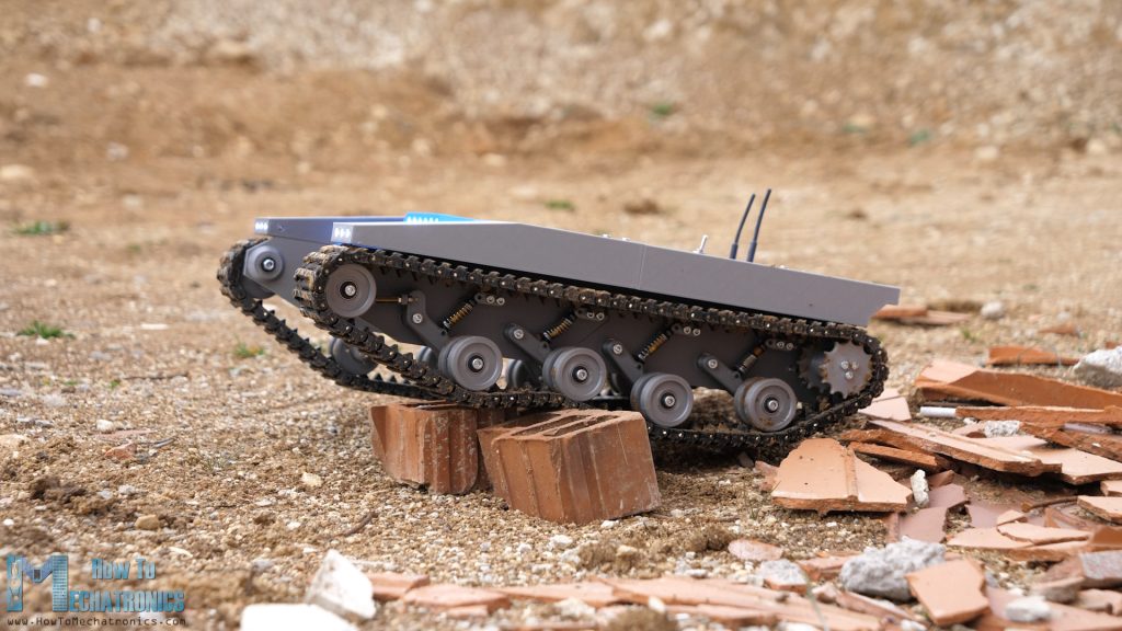 Christie suspension system on 3D Printed RC Tank