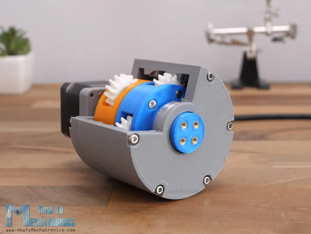 3D Printed Planetary Gearbox Cutaway - What's inside a gearbox