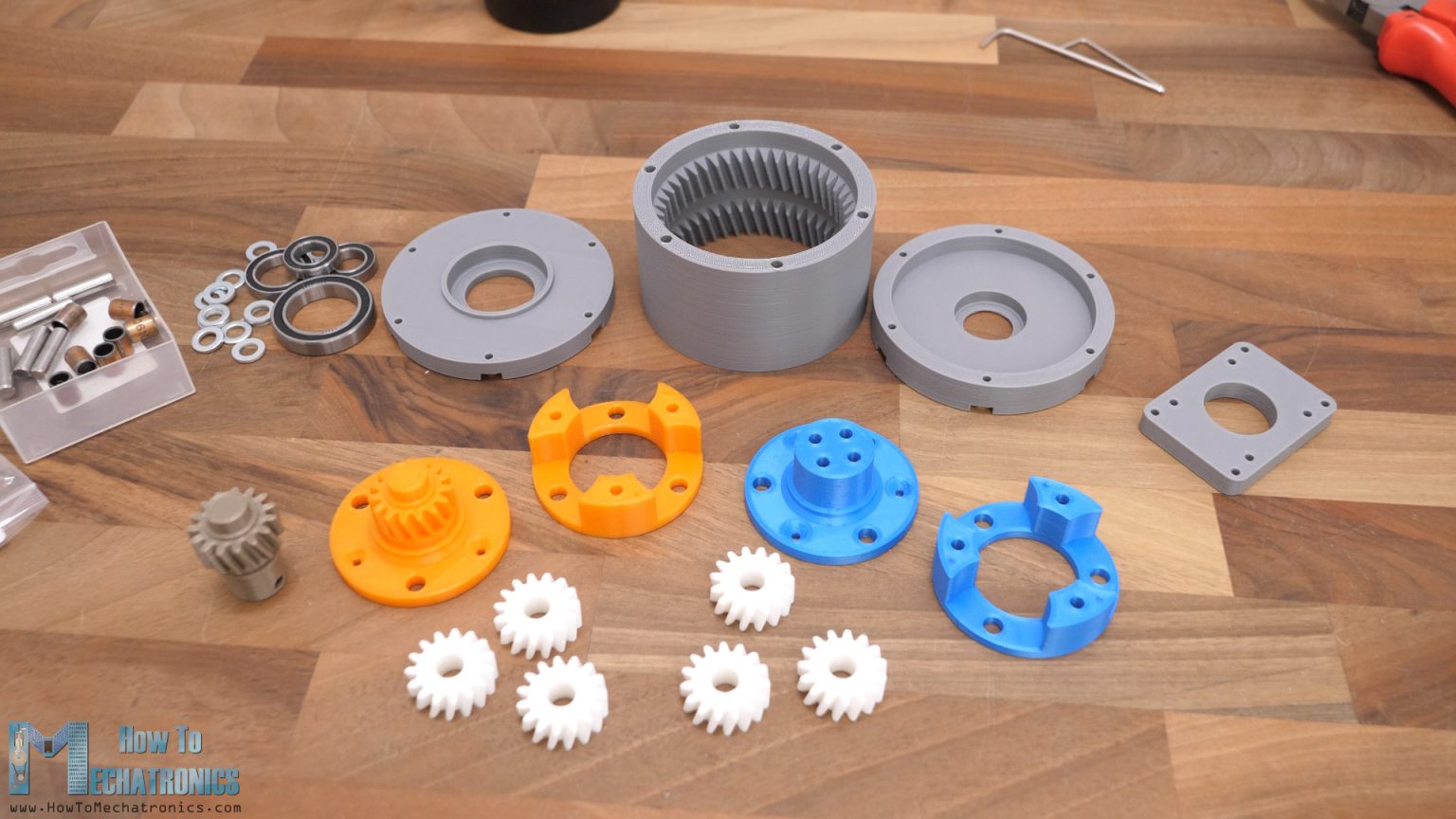 How Gears Work 3D Printed Gearbox Design and Test