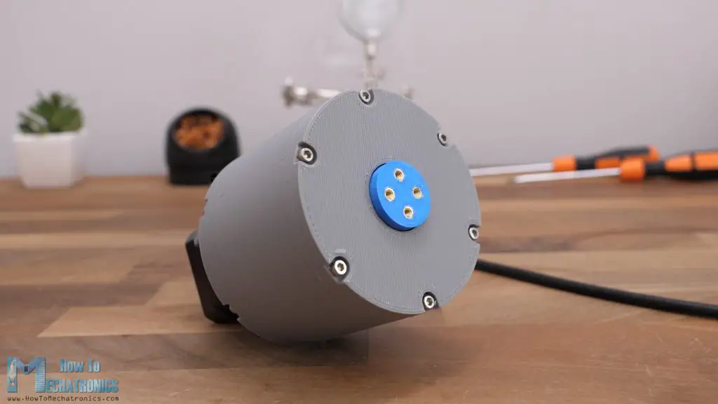 3D printed two-stage planetary gearbox for NEMA 17 stepper motor