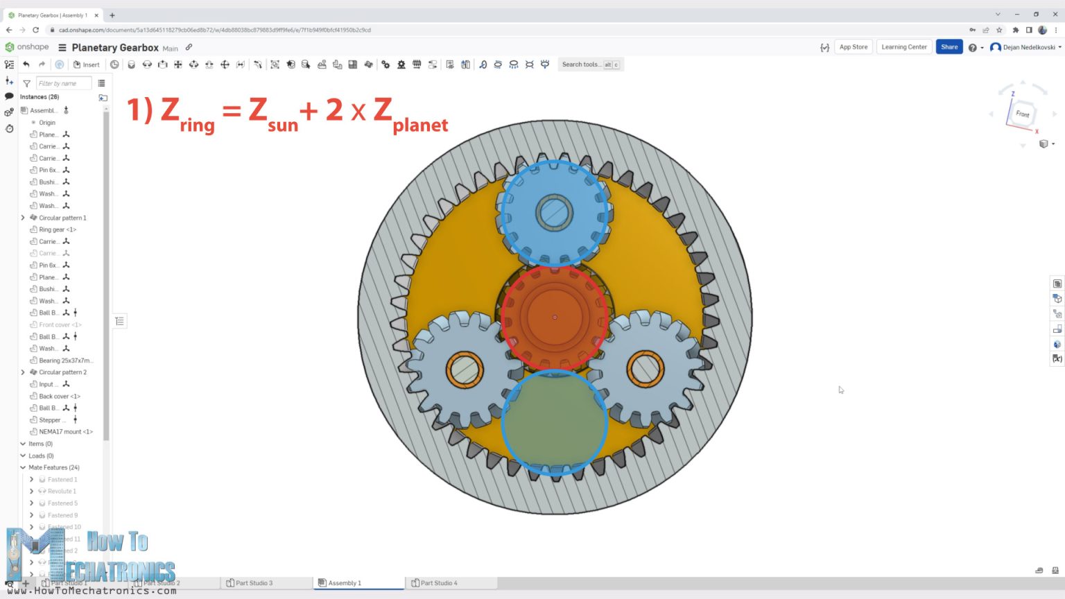 How Gears Work 3D Printed Gearbox Design and Test