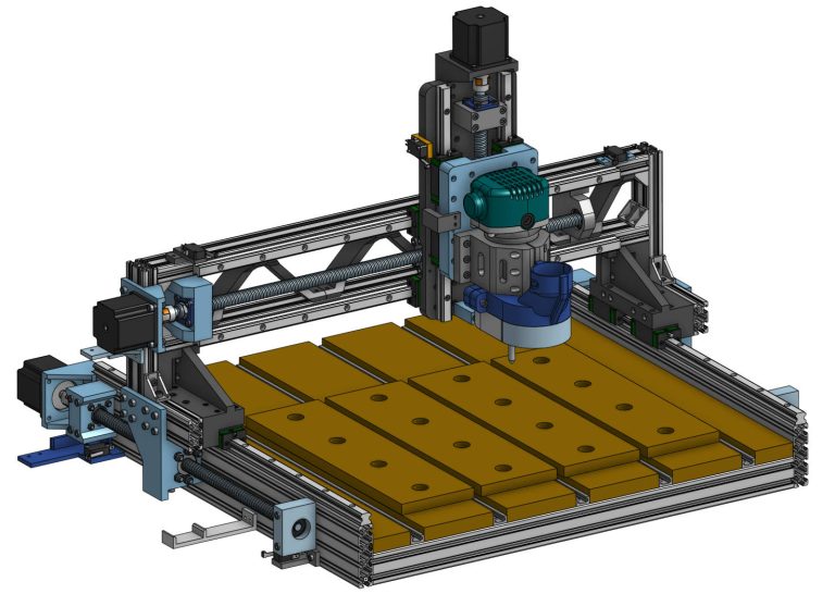 DIY 3D Printed CNC Cuts Metal with 0.05mm Accuracy - Complete Build ...